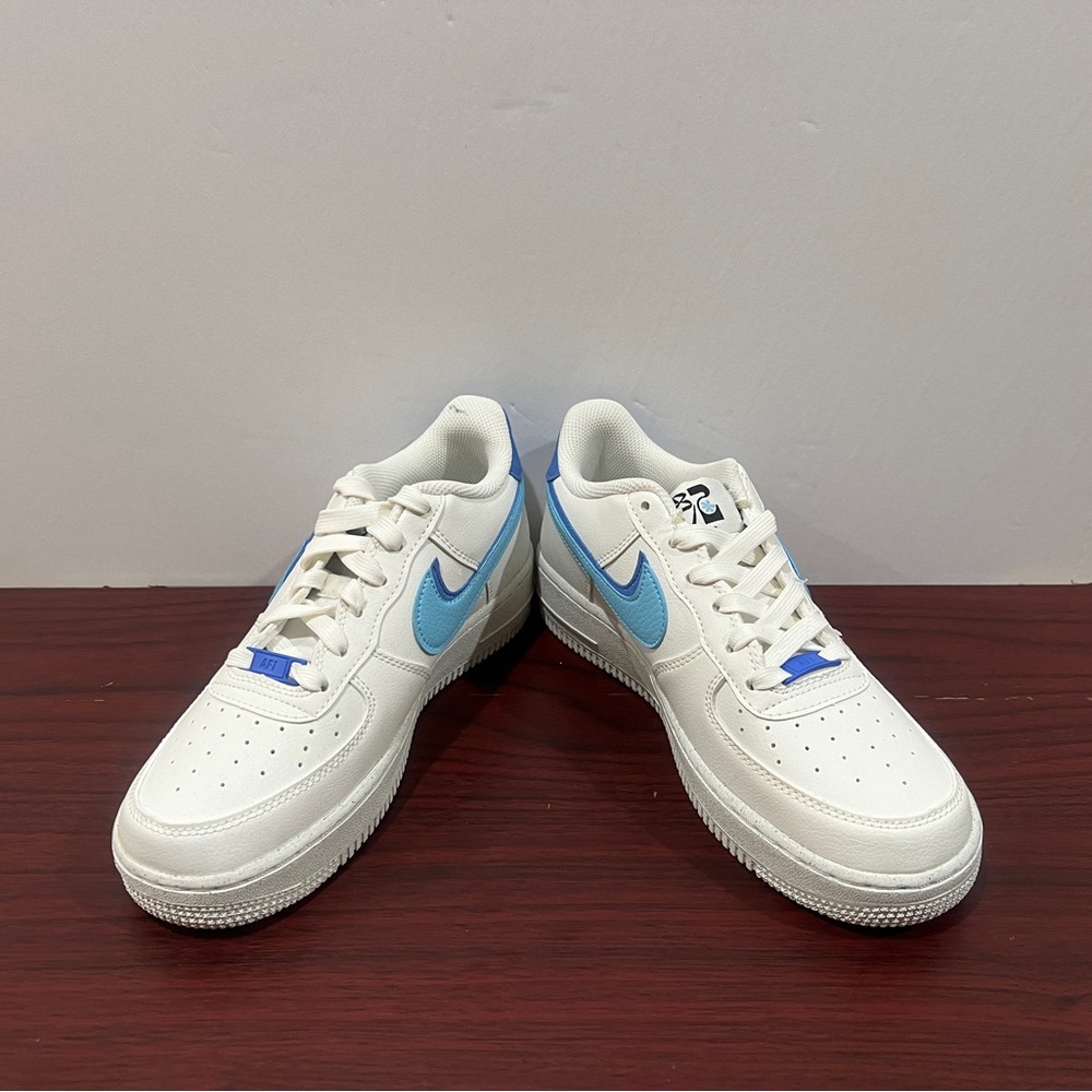 Nike, Air Force 1 LV8, DQ0359 100, White & Blue - Picture 10 of 13